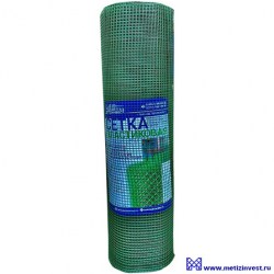 Пластиковая сетка (садовая решетка) с размером ячеек 10x10 мм