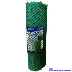 Пластиковая сетка ПВХ (садовая решетка) с размером ячеек 25x25 мм